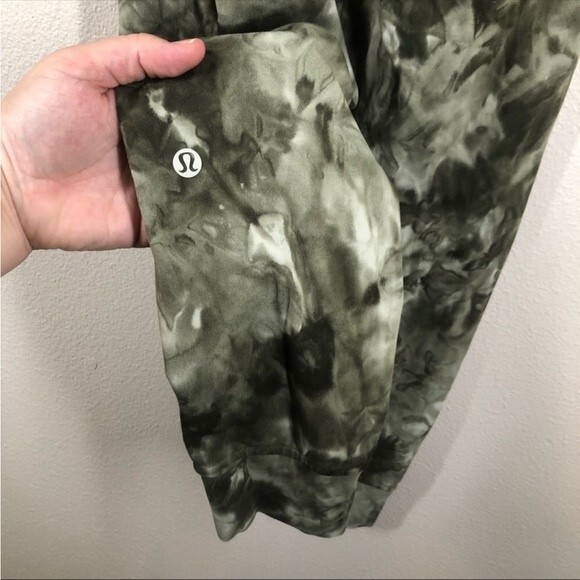 Lululemon Ready To Rulu High Rise Diamond Die Light Sage Medium Olive 2 - Picture 7 of 7